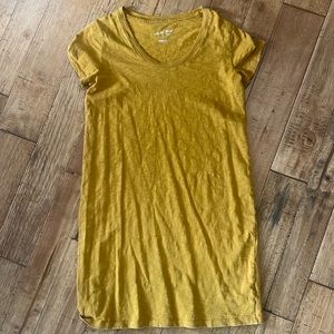 Mustard color dress